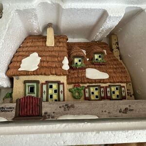 Department 56 Dickens Village. Christmas Carol cottage.